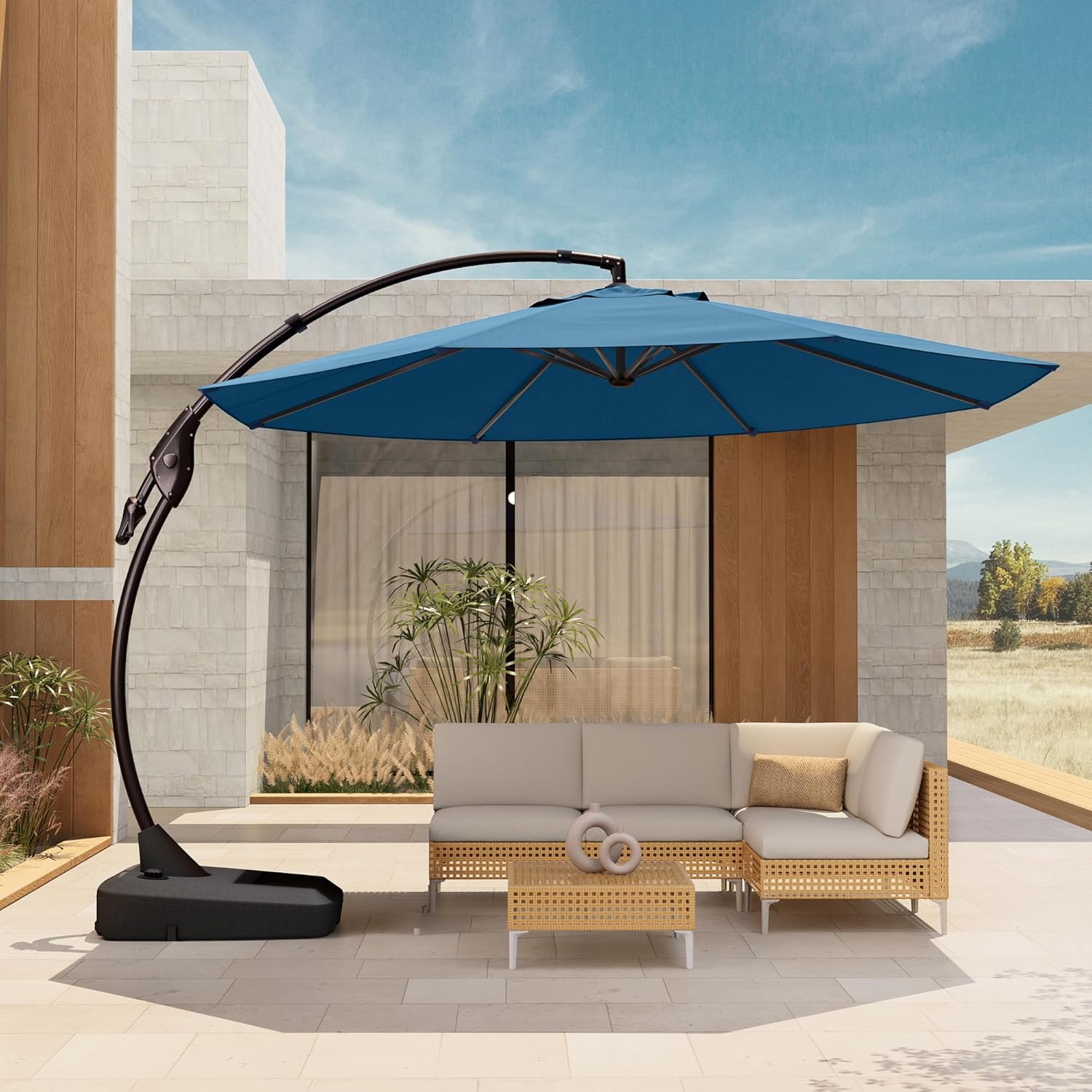 ZOIBV Cantilever Patio Sunshade